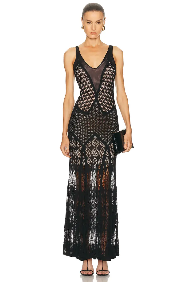 Blumarine Sleeveless Dress | Image 1 Blumarine Sleeveless Dress | Image 1