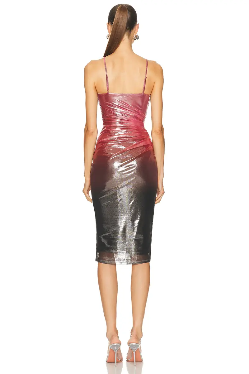 Fleur du Mal Ombre Shine Dress | Thumbnail 4 Fleur du Mal Ombre Shine Dress | Thumbnail 4