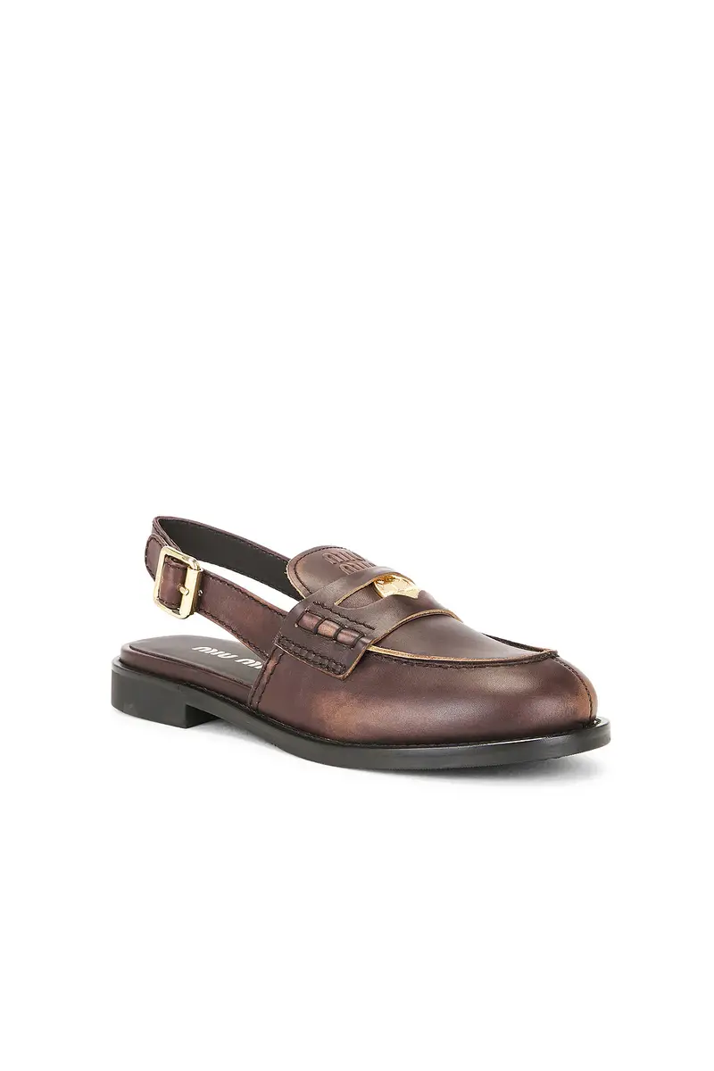 Miu Miu Penny Loafer | Thumbnail 2 Miu Miu Penny Loafer | Thumbnail 2
