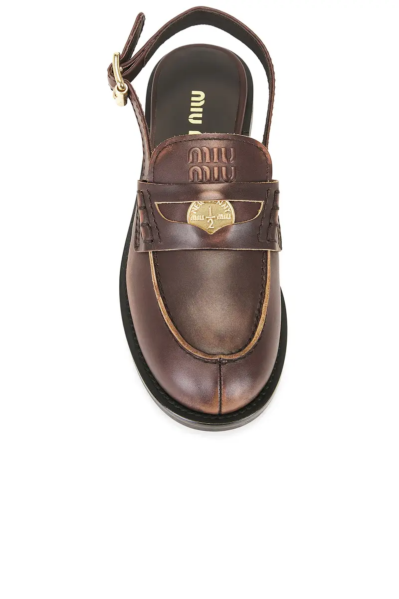 Miu Miu Penny Loafer | Thumbnail 4 Miu Miu Penny Loafer | Thumbnail 4