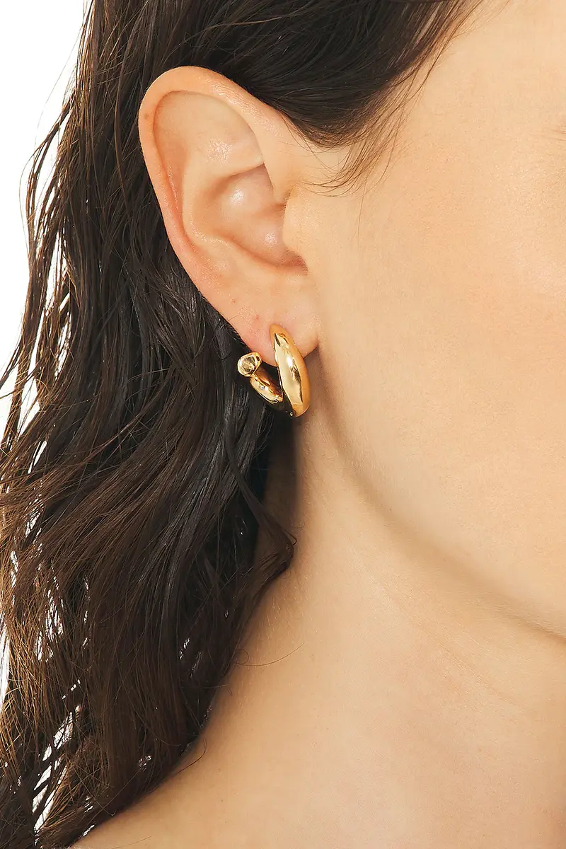 Bottega Veneta Small Sardine Earrings | Thumbnail 2