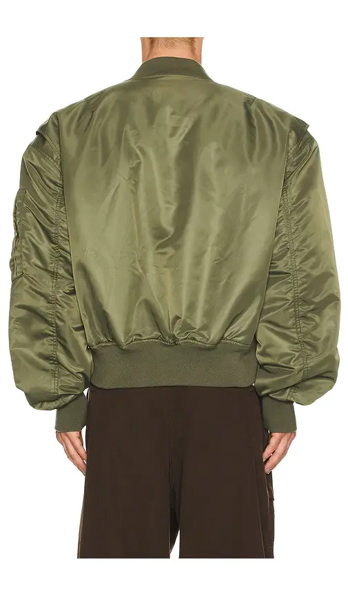 Entire Studios Cropped Broad Bomber | Thumbnail 2 Entire Studios Cropped Broad Bomber | Thumbnail 2