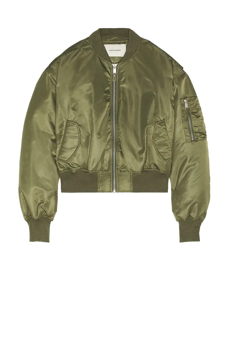 Entire Studios Cropped Broad Bomber | Thumbnail 6 Entire Studios Cropped Broad Bomber | Thumbnail 6