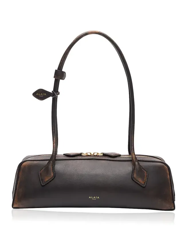 Le Teckel Medium Leather Shoulder Bag Le Teckel Medium Leather Shoulder Bag