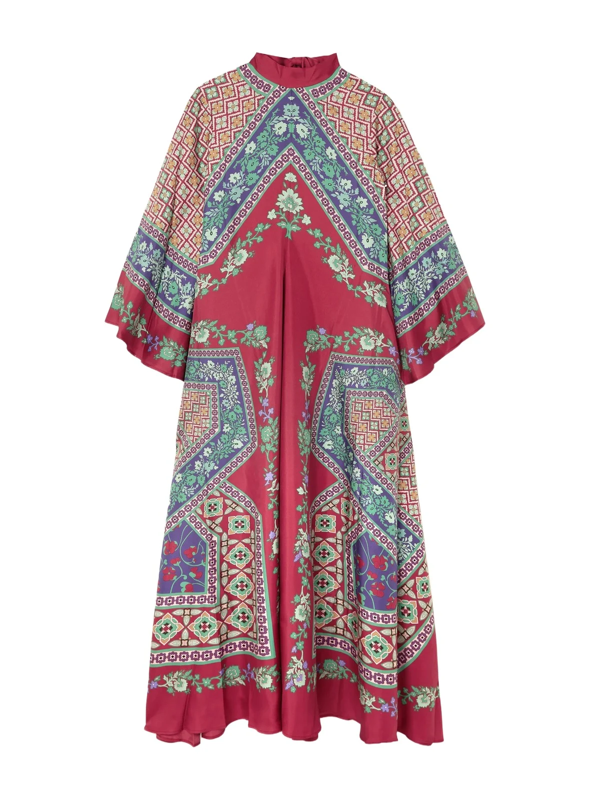 Magnifico Printed Silk Maxi Dress Magnifico Printed Silk Maxi Dress