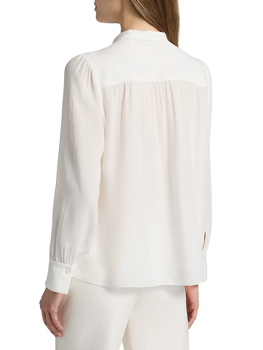 Alice + Olivia Women's Thayer Tieneck Blouse | Thumbnail 5 Alice + Olivia Women's Thayer Tieneck Blouse | Thumbnail 5