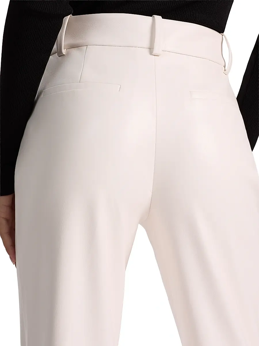Alice + Olivia Women's Alexander Faux-Leather Pants | Thumbnail 6 Alice + Olivia Women's Alexander Faux-Leather Pants | Thumbnail 6