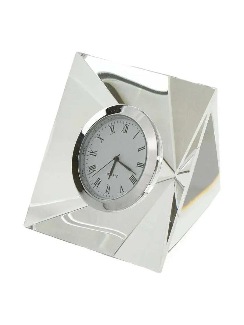 Tizo Clear Crystal Diamond Clock