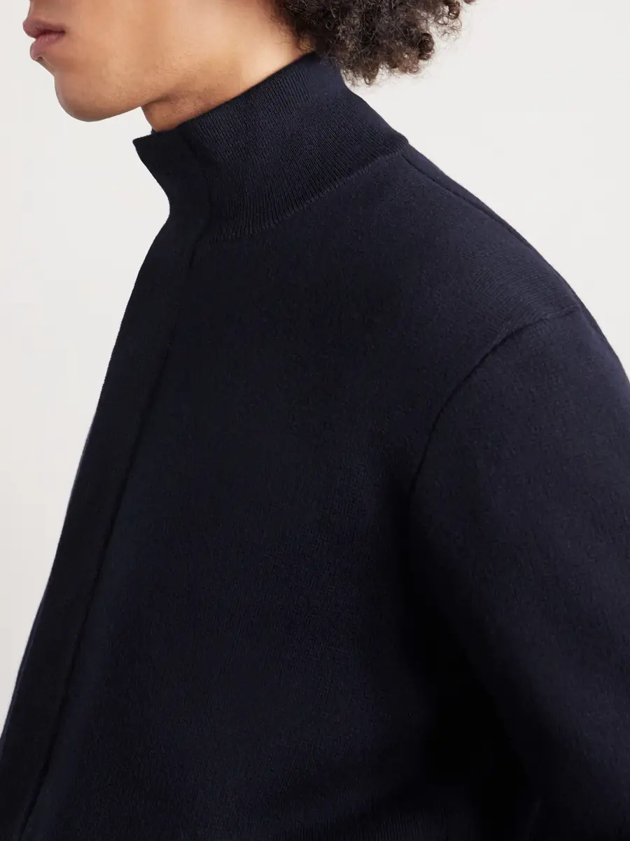 dunhill Cotton and Cashmere-Blend Bomber Jacket - Men | Thumbnail 5