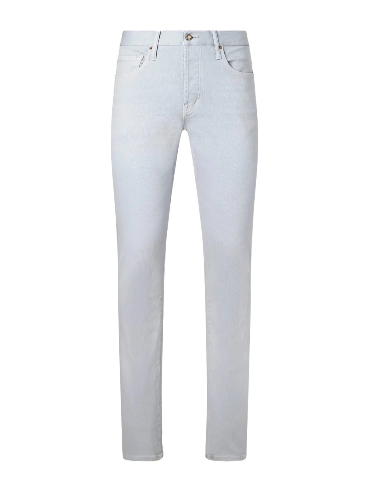 Slim-Fit Straight-Leg Cotton-Blend Trousers - Men