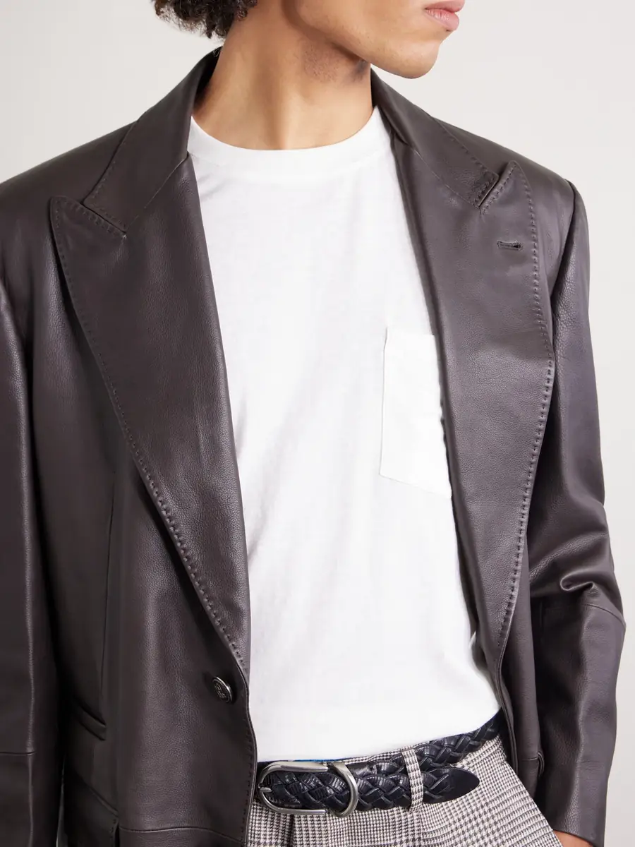 Brunello Cucinelli Linen and Cotton-Blend T-Shirt - Men | Thumbnail 5 Brunello Cucinelli Linen and Cotton-Blend T-Shirt - Men | Thumbnail 5