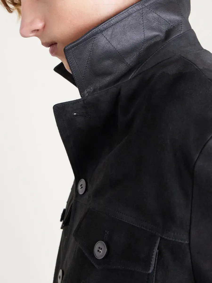 Canali Suede Blouson Jacket - Men | Thumbnail 5 Canali Suede Blouson Jacket - Men | Thumbnail 5