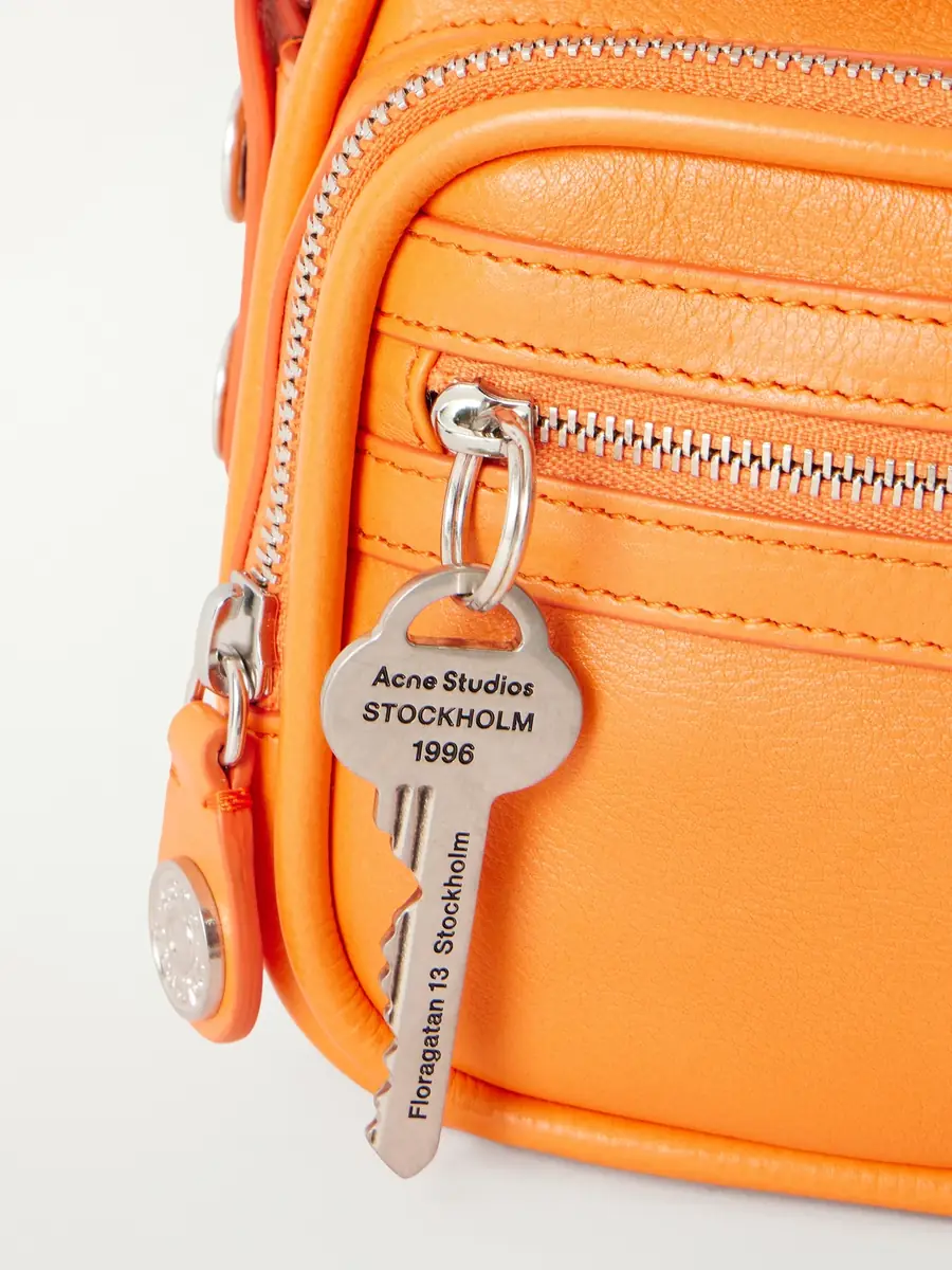 Acne Studios Embellished Textured-leather Shoulder Bag | Thumbnail 11 Acne Studios Embellished Textured-leather Shoulder Bag | Thumbnail 11