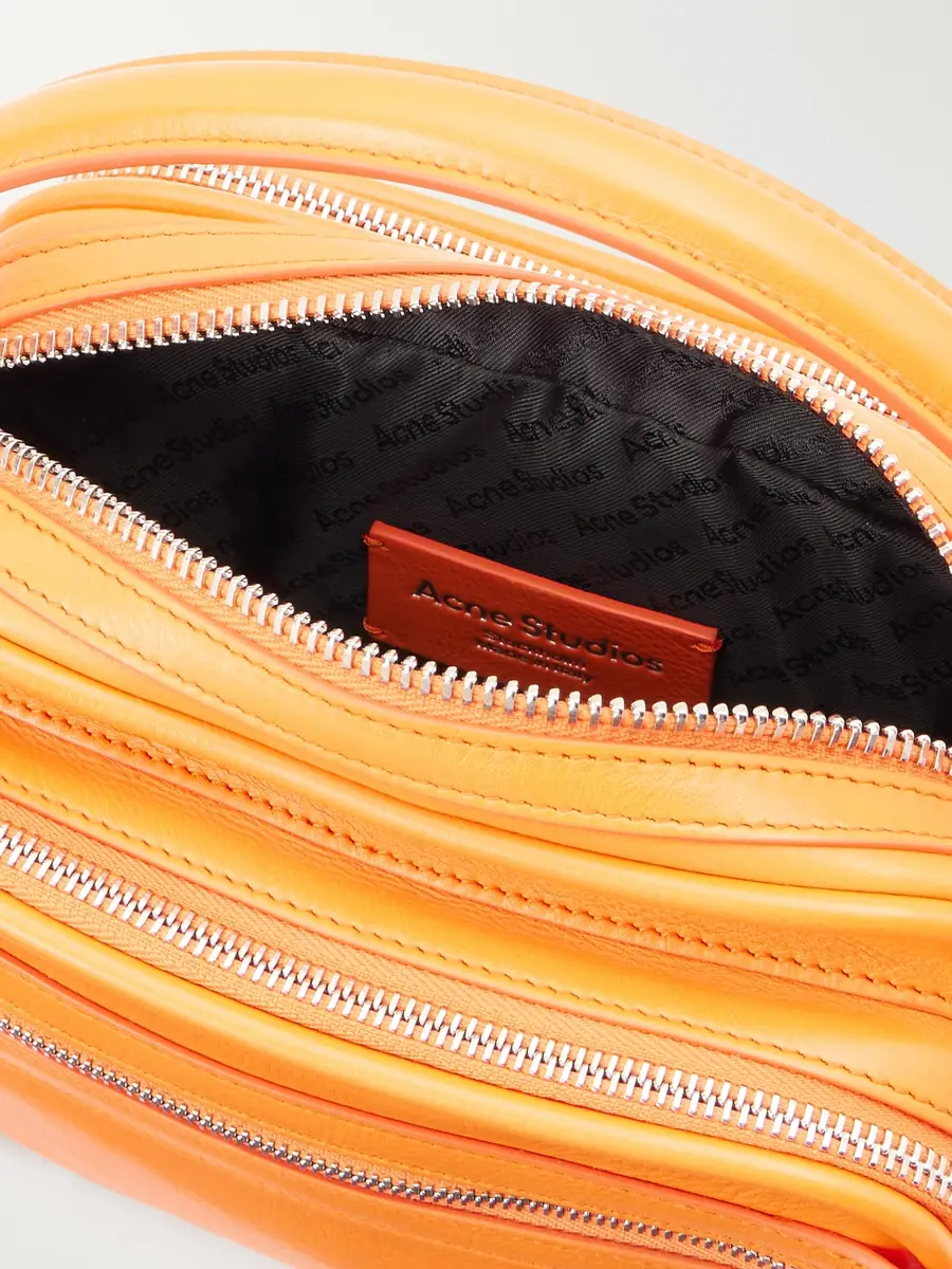 Acne Studios Embellished Textured-leather Shoulder Bag | Thumbnail 12 Acne Studios Embellished Textured-leather Shoulder Bag | Thumbnail 12