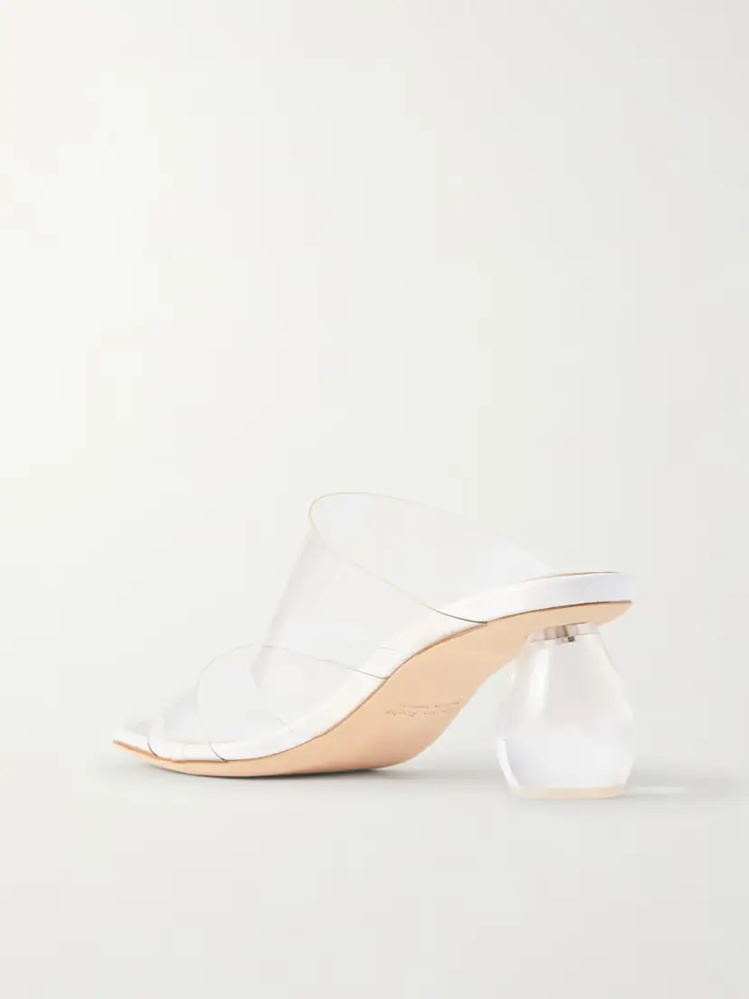 Simone Rocha Vinyl Mules | Thumbnail 3