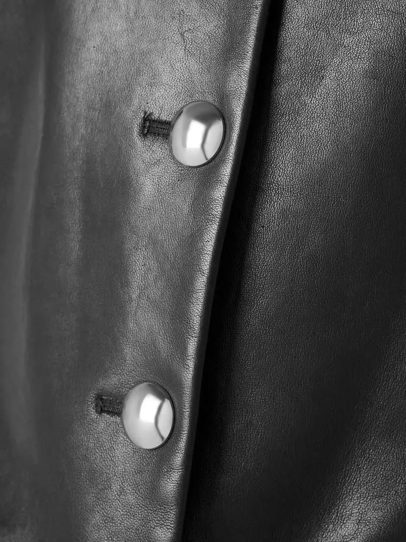 Khaite Nara Leather Jacket | Thumbnail 4 Khaite Nara Leather Jacket | Thumbnail 4