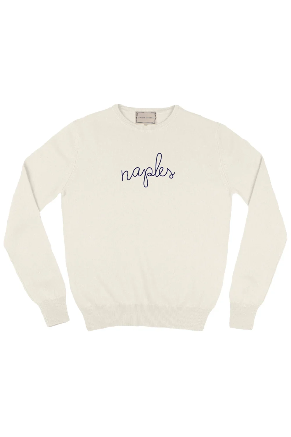 LINGUA FRANCA Naples Crewneck