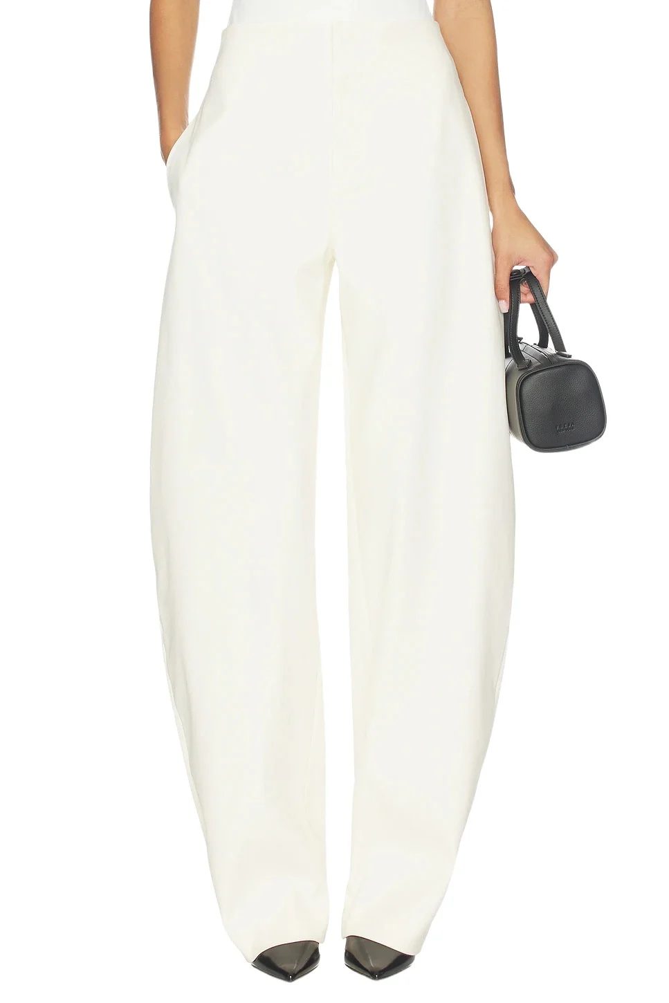 EAVES Mai Sculptural Compact Suiting Pant
