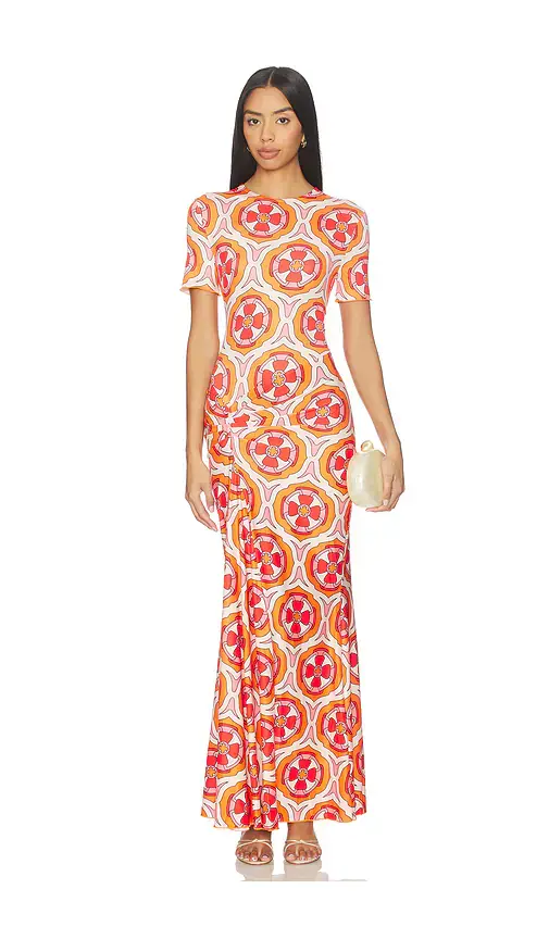 EYWASOULS MALIBU Annie Short Sleeve Dress