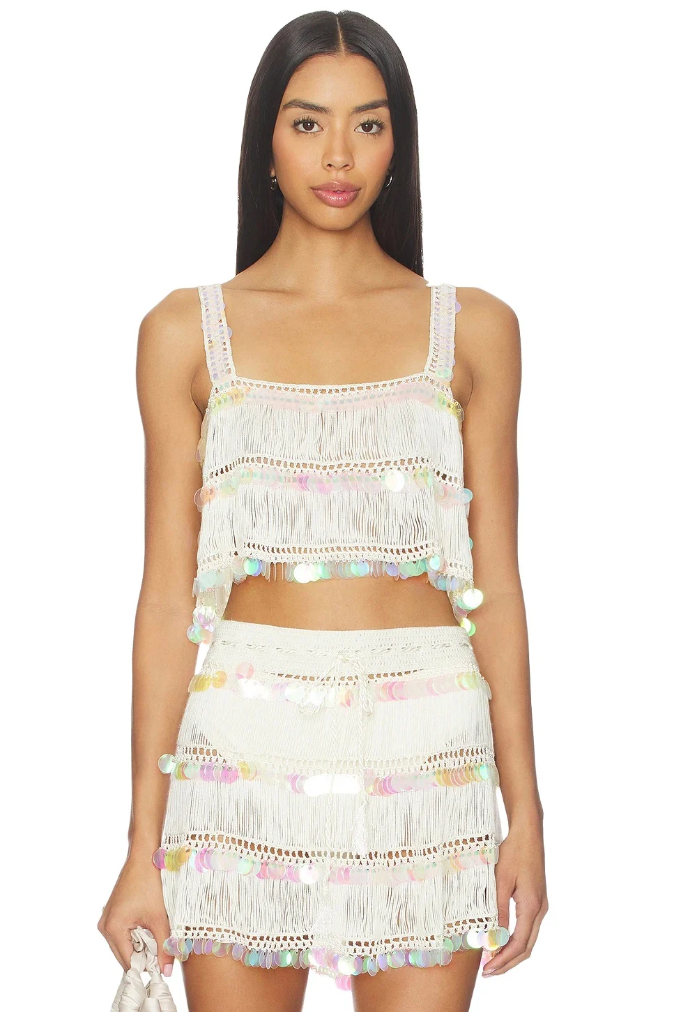 My Beachy Side Viola Hand-crocheted Top