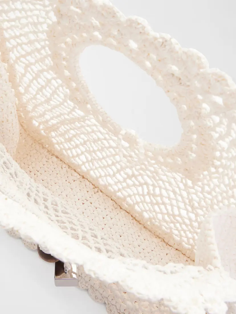 Jacquemus La Spiaggia Embellished Raffia-effect Bag | Thumbnail 6
