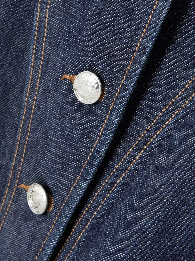 Sportmax Spddominio Belted Denim Vest | Thumbnail 4 Sportmax Spddominio Belted Denim Vest | Thumbnail 4