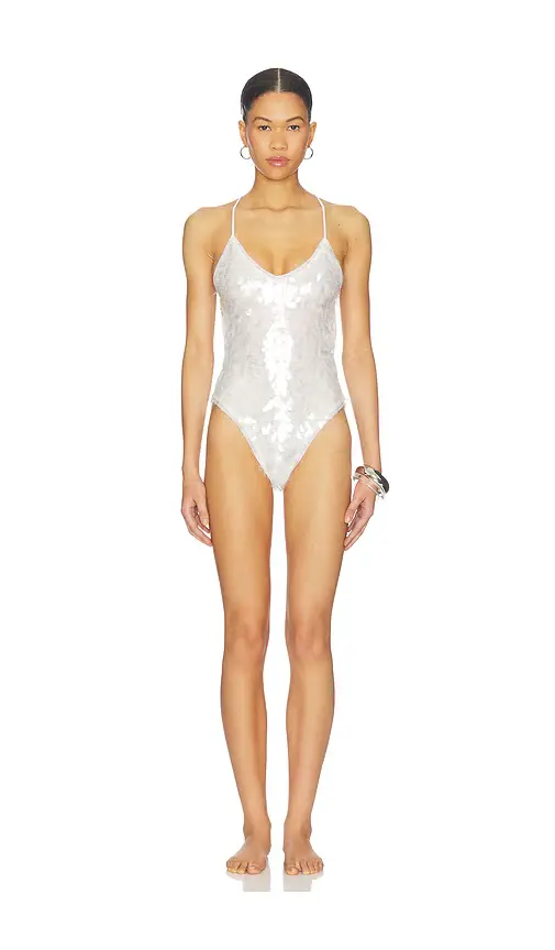 Norma Kamali Low Back Fara Slip One Piece | Image 1 Norma Kamali Low Back Fara Slip One Piece | Image 1