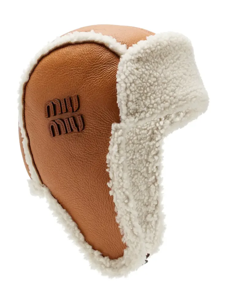 Shearling Hat Shearling Hat