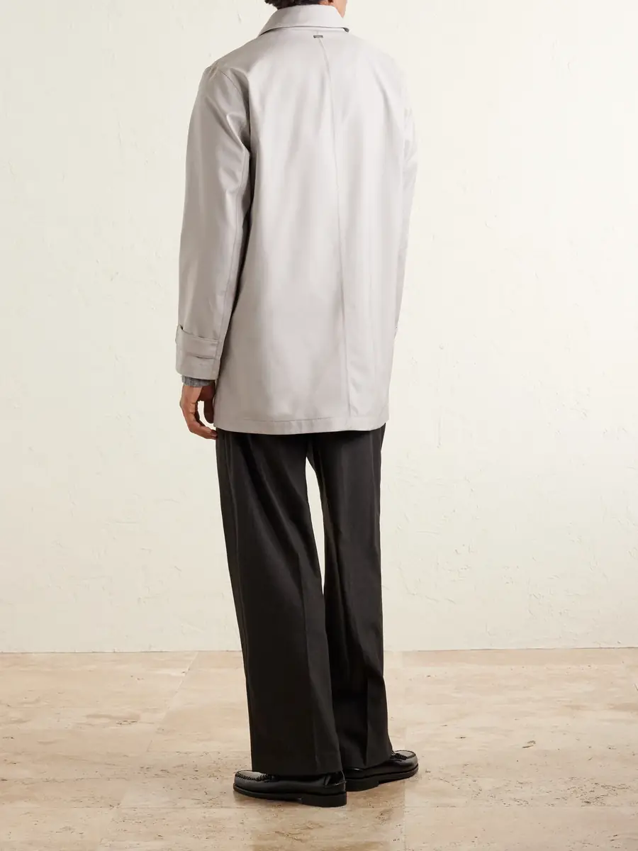 HERNO Storm System® Wool Coat - Men | Thumbnail 4