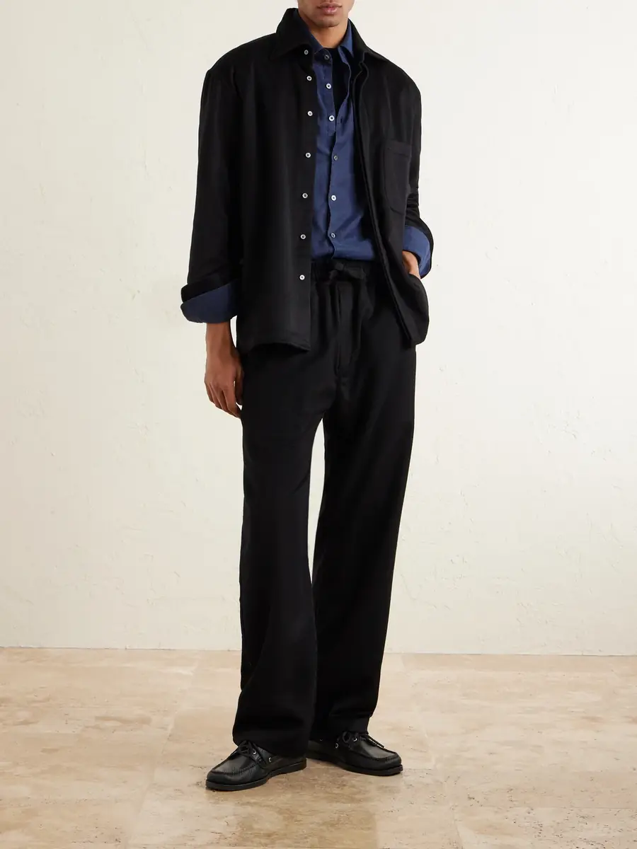 Saman Amel Cashmere Shirt Jacket - Men | Thumbnail 2 Saman Amel Cashmere Shirt Jacket - Men | Thumbnail 2