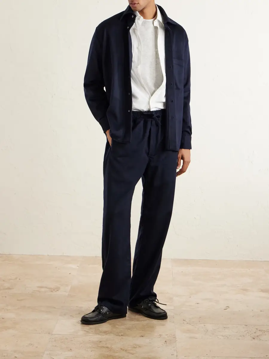 Saman Amel Cashmere Shirt Jacket - Men | Thumbnail 2