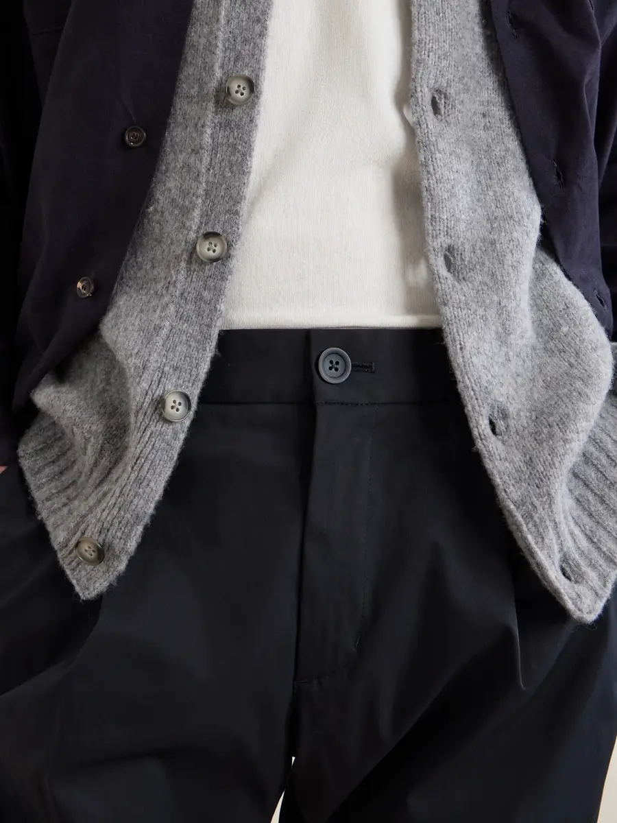 HERNO Tapered Pleated Stretch-Twill Trousers - Men | Thumbnail 5