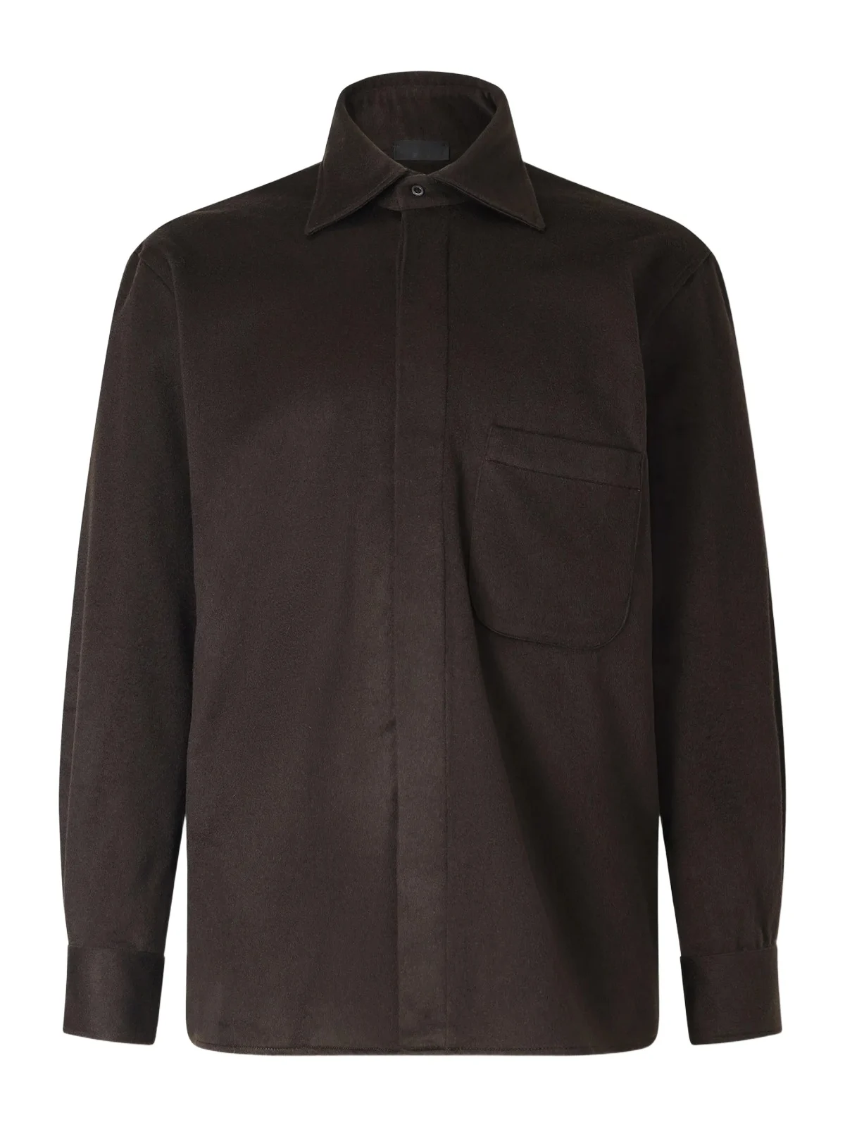 Cashmere Shirt Jacket - Men Cashmere Shirt Jacket - Men