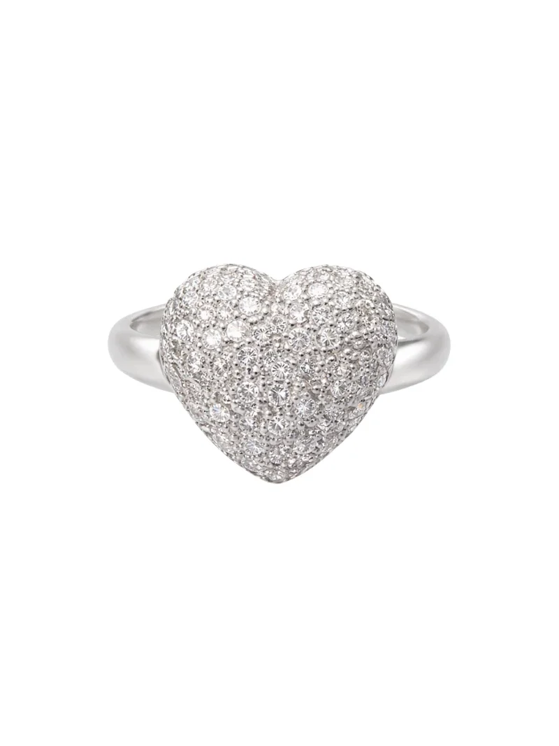 1.00ct Heart Shape Diamond 18K Gold Ring 1.00ct Heart Shape Diamond 18K Gold Ring