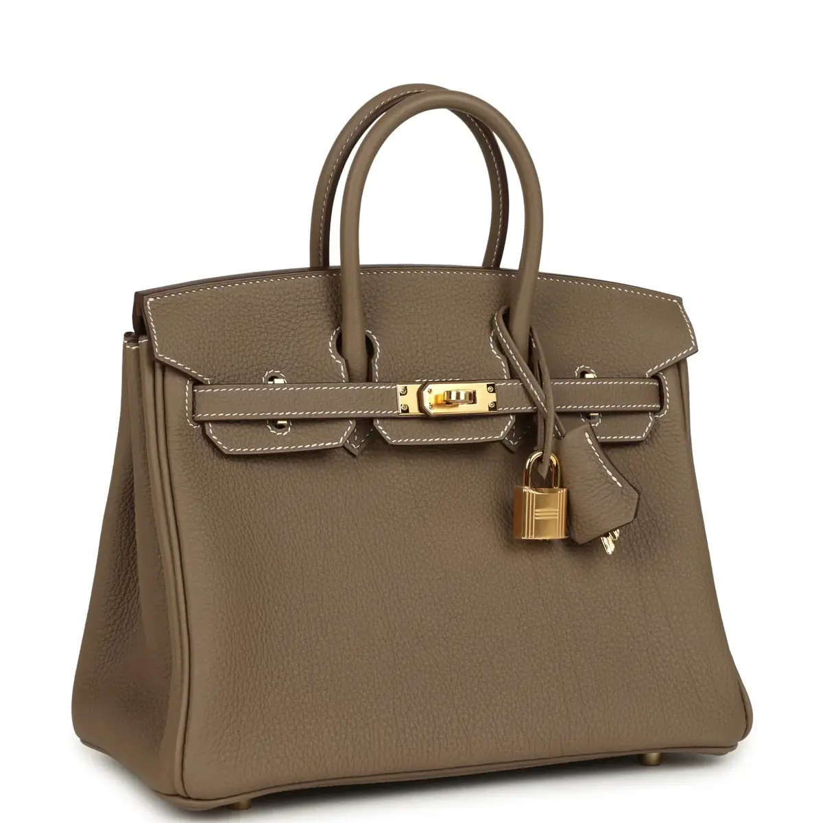 HERMÈS Hermes Birkin 25 Etoupe Togo Gold Hardware | Thumbnail 2 HERMÈS Hermes Birkin 25 Etoupe Togo Gold Hardware | Thumbnail 2