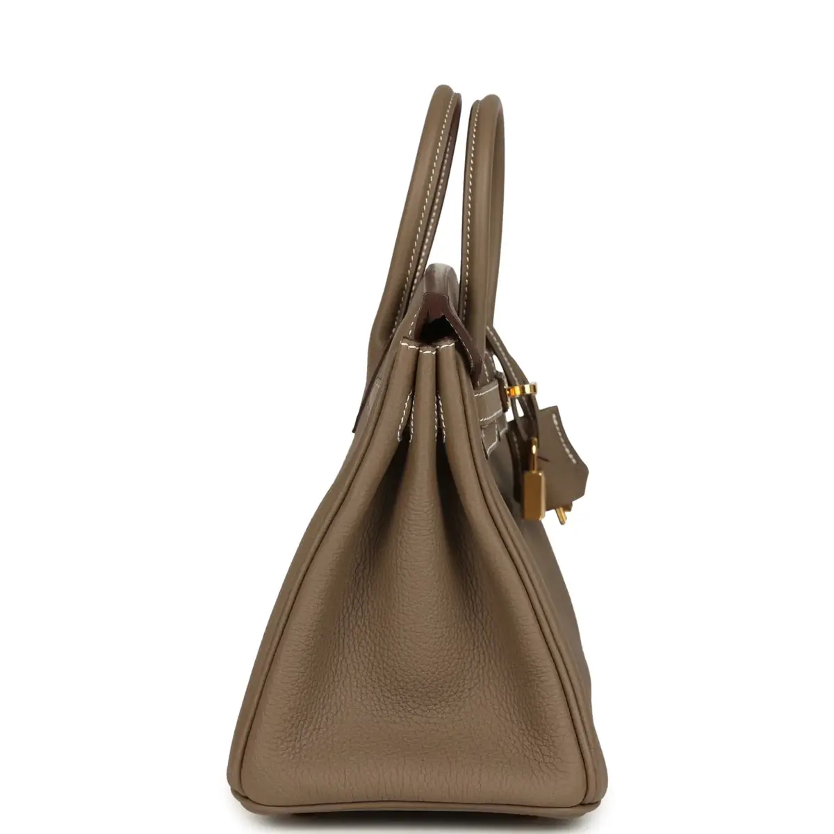 HERMÈS Hermes Birkin 25 Etoupe Togo Gold Hardware | Thumbnail 4 HERMÈS Hermes Birkin 25 Etoupe Togo Gold Hardware | Thumbnail 4