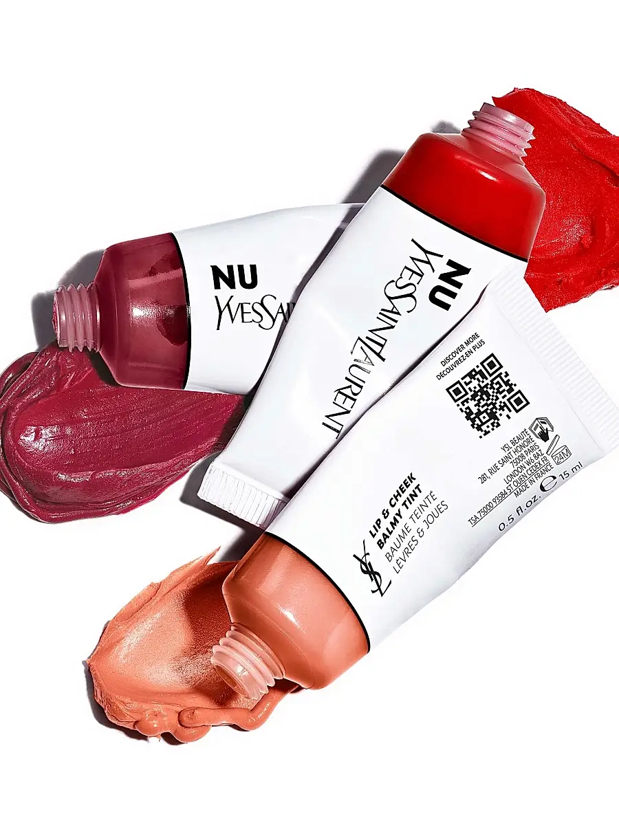 Yves Saint Laurent Women's Nu Lip & Cheek Balmy Tint - Nu Chills | Thumbnail 6 Yves Saint Laurent Women's Nu Lip & Cheek Balmy Tint - Nu Chills | Thumbnail 6