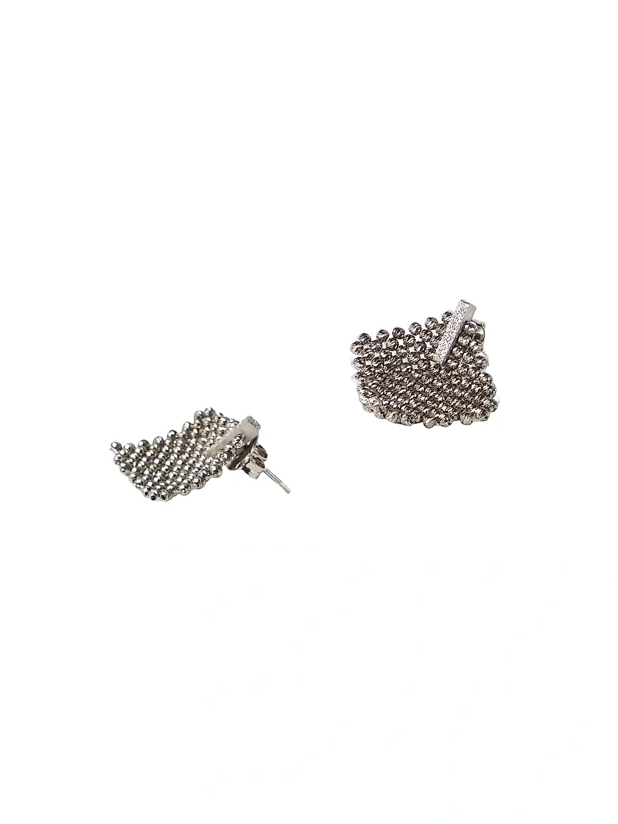 Brunello Cucinelli Women's Sterling Silver Earrings - Silver | Thumbnail 3 Brunello Cucinelli Women's Sterling Silver Earrings - Silver | Thumbnail 3