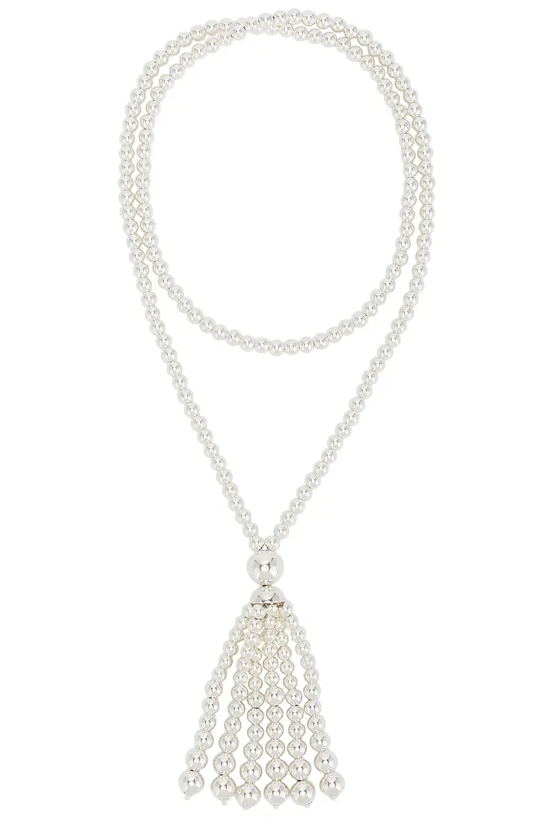 Beaufille Sterling Silver Tassel Necklace | Image 1 Beaufille Sterling Silver Tassel Necklace | Image 1