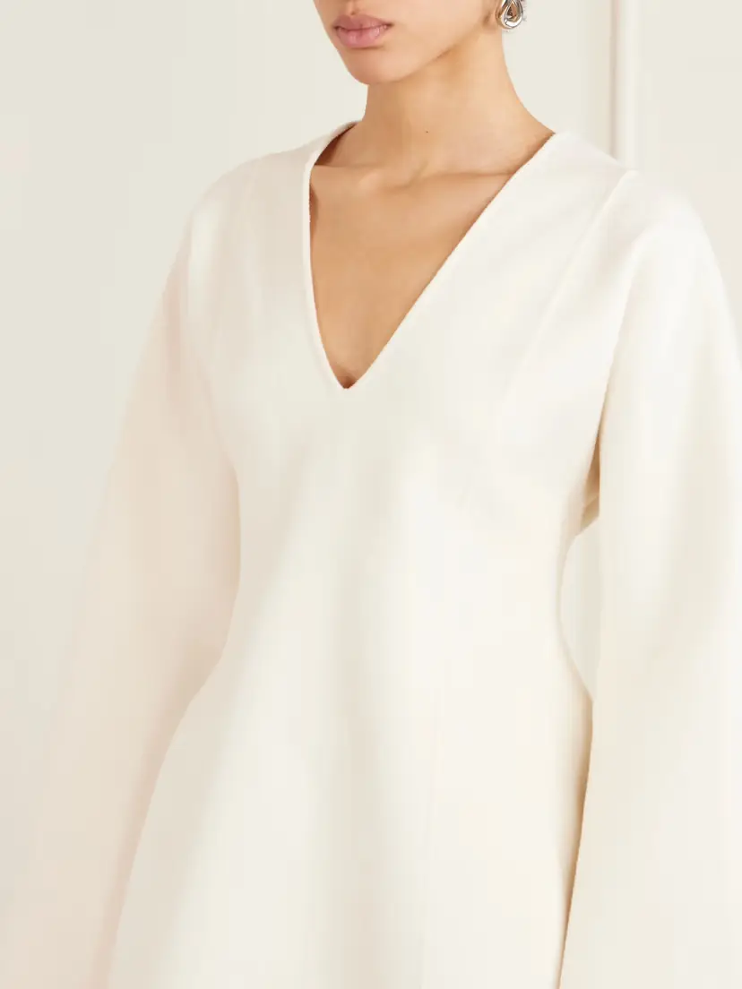 RÓHE Paneled Wool Blouse | Thumbnail 4 RÓHE Paneled Wool Blouse | Thumbnail 4