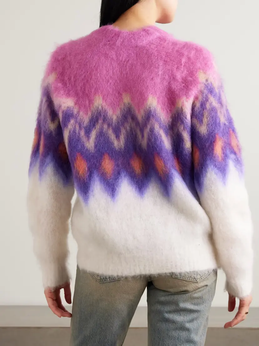 Marant Étoile Ambre Intarsia-knit Sweater | Thumbnail 3