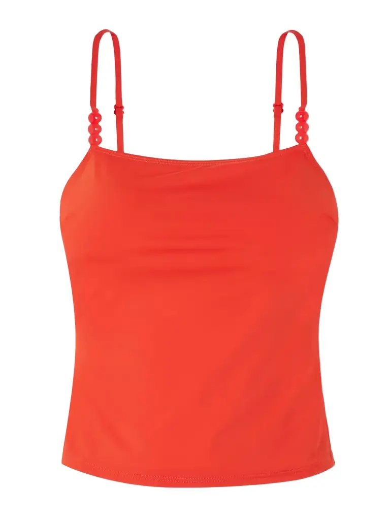 Staud Cleo Bead-embellished Tankini Top | Image 1 Staud Cleo Bead-embellished Tankini Top | Image 1