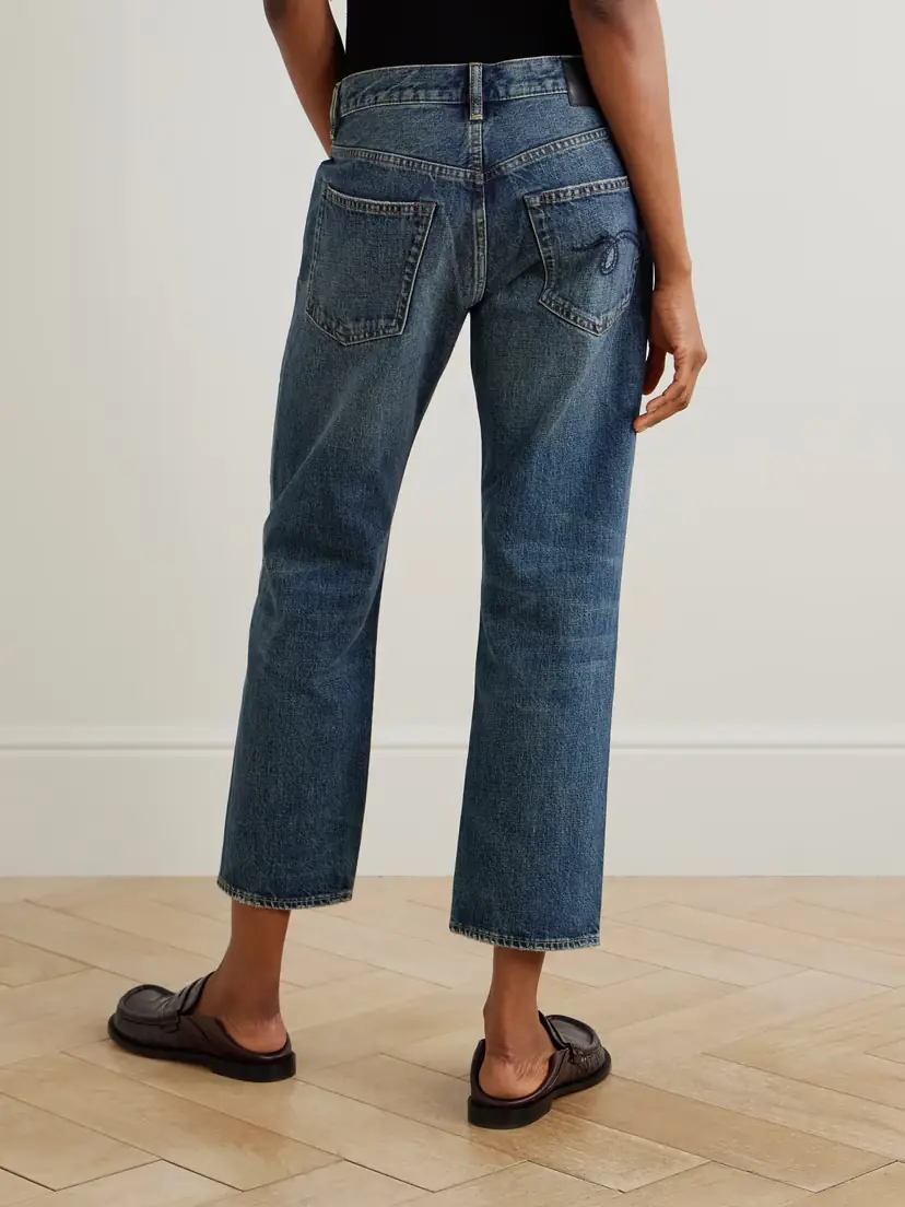 R13 Boyfriend Distressed Straight-leg Jeans | Thumbnail 4