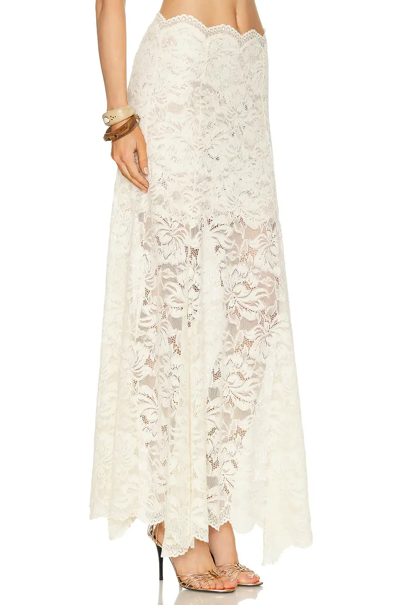 Rabanne Lace Long Skirt | Thumbnail 2 Rabanne Lace Long Skirt | Thumbnail 2