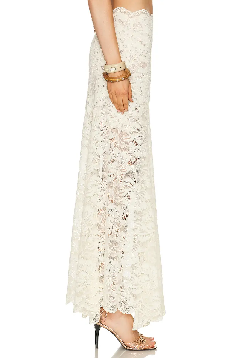 Rabanne Lace Long Skirt | Thumbnail 3 Rabanne Lace Long Skirt | Thumbnail 3