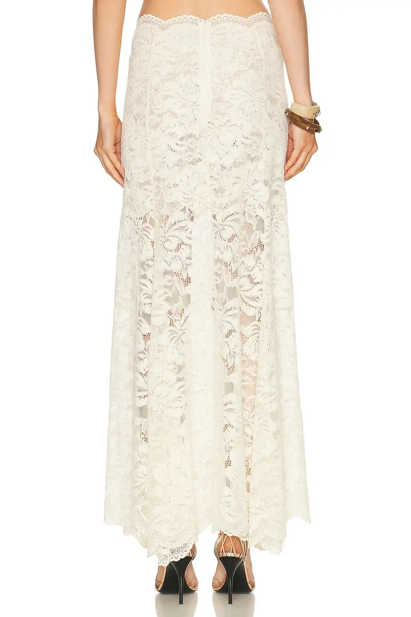 Rabanne Lace Long Skirt | Thumbnail 4 Rabanne Lace Long Skirt | Thumbnail 4