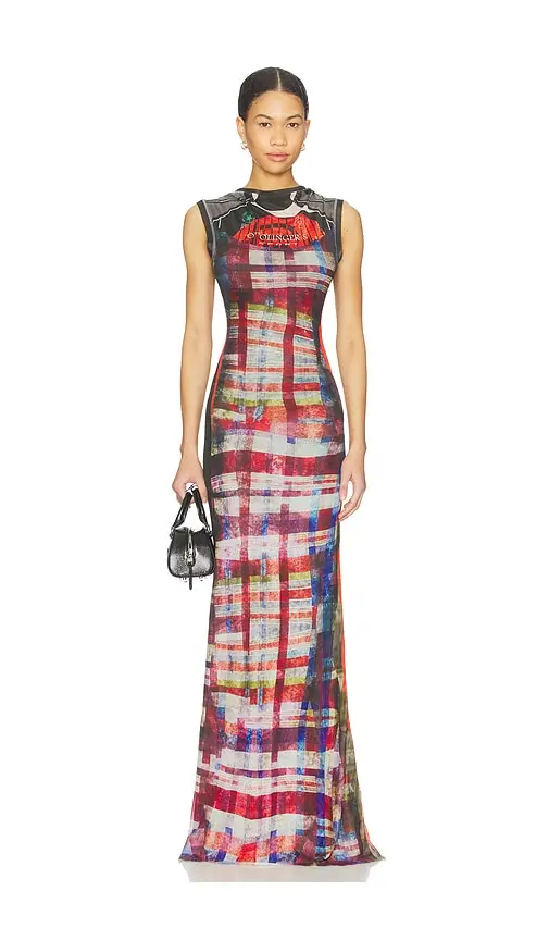 Ottolinger Mesh Maxi Gown | Image 1 Ottolinger Mesh Maxi Gown | Image 1