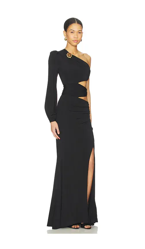 PatBo Moonlit Jersey One Sleeve Gown | Thumbnail 2 PatBo Moonlit Jersey One Sleeve Gown | Thumbnail 2