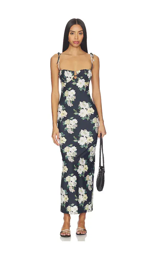Montce Petal Long Slip Dress