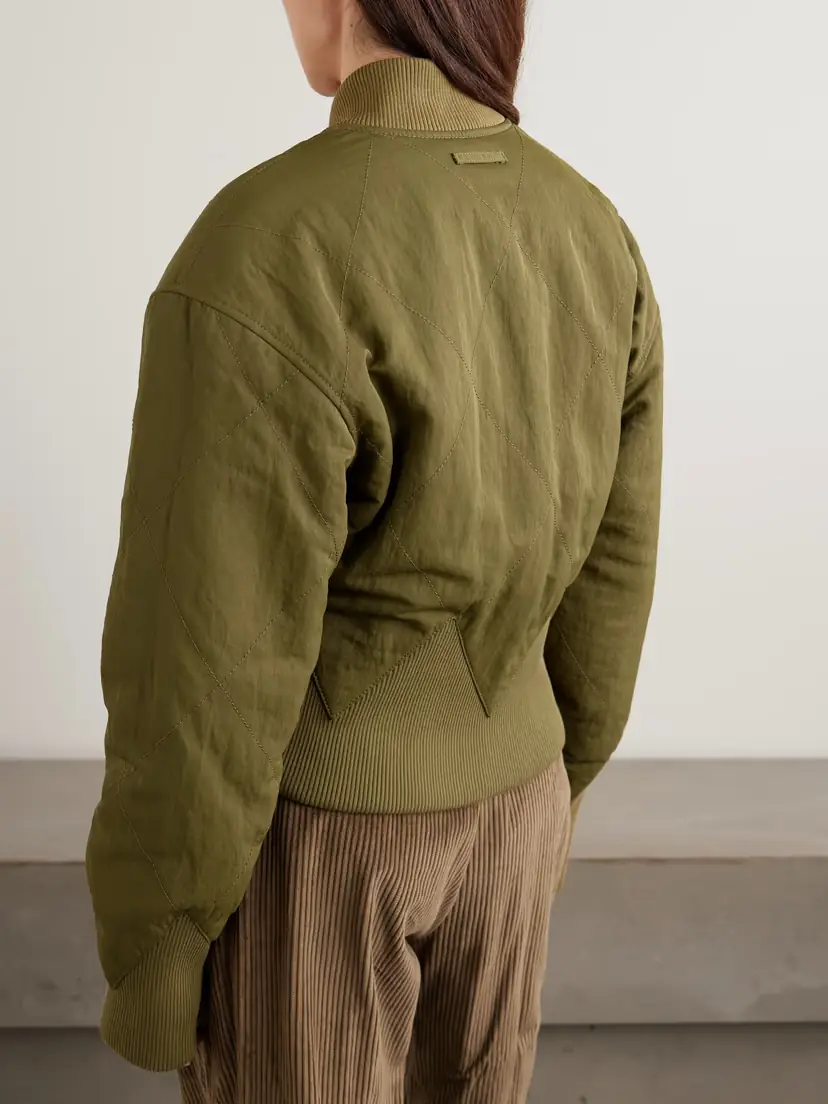 Jean Paul Gaultier Paneled Quilted Recycled-shell Bomber Jacket | Thumbnail 3